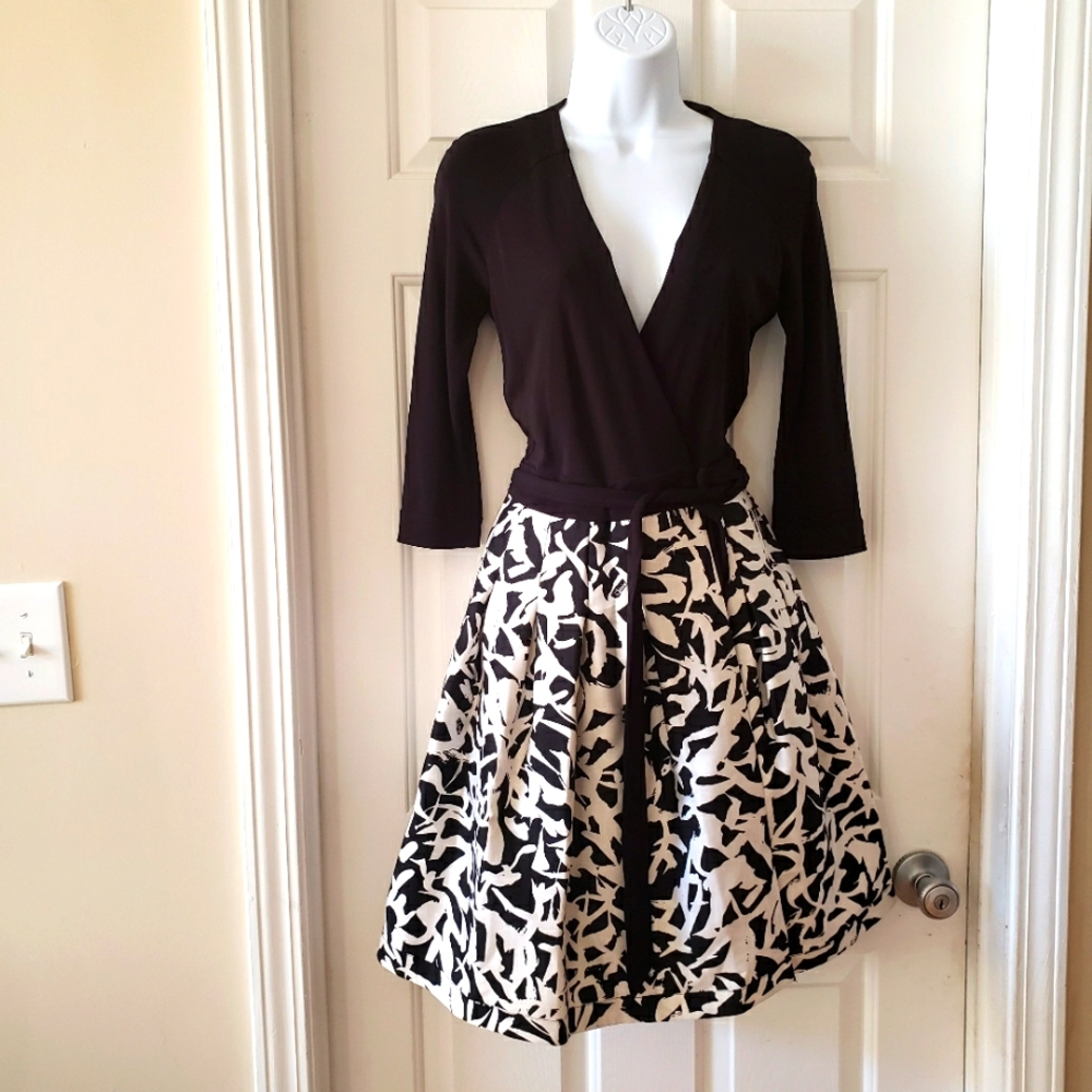 Diane Von Furstenberg wrapped dress